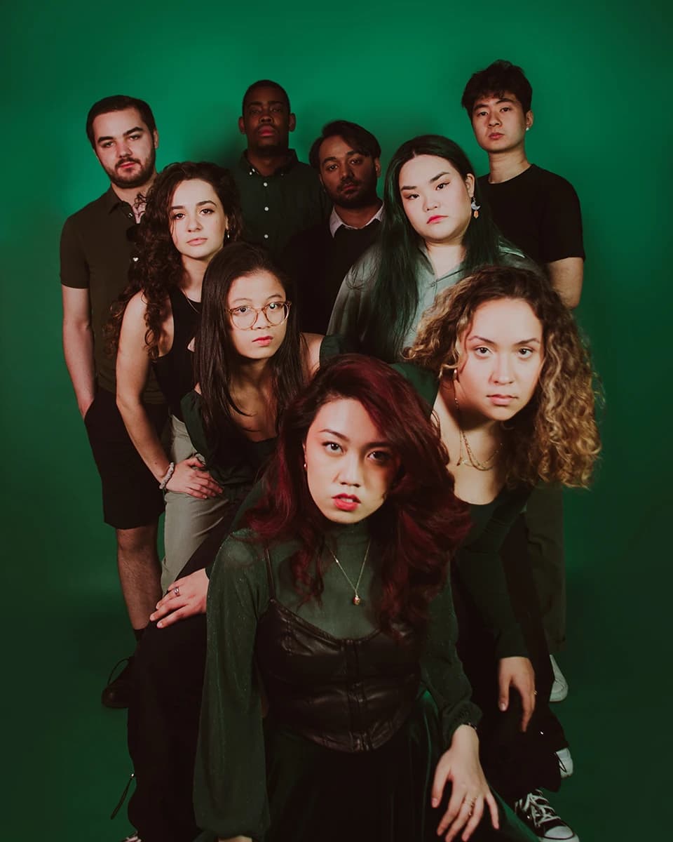 Full Score A Cappella audition group photo